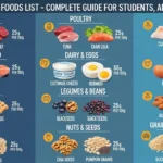 Protein Rich Foods List