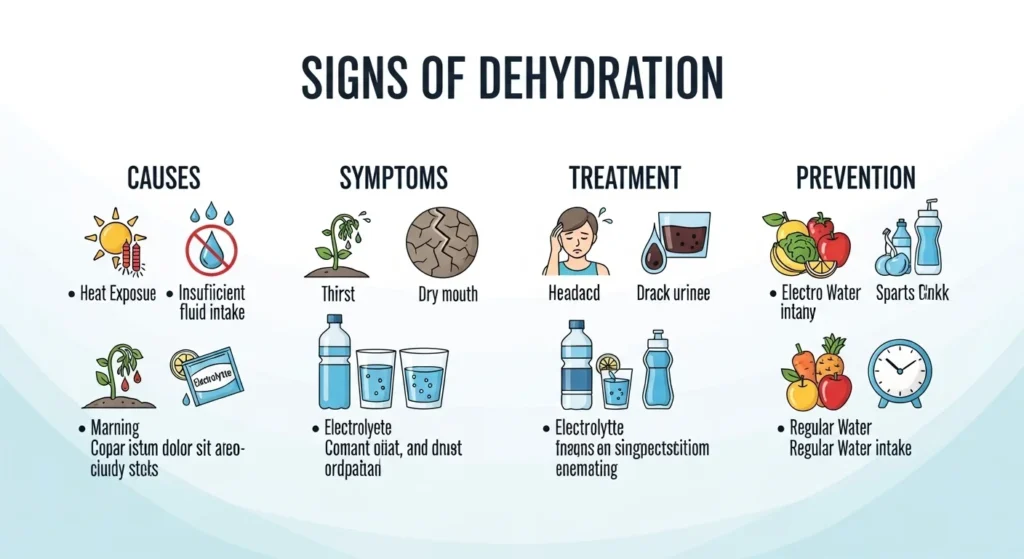 Signs of Dehydration