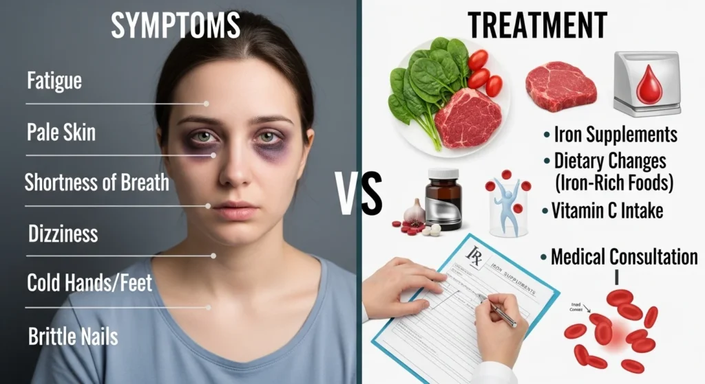 Symptoms and Treatment of Anemia