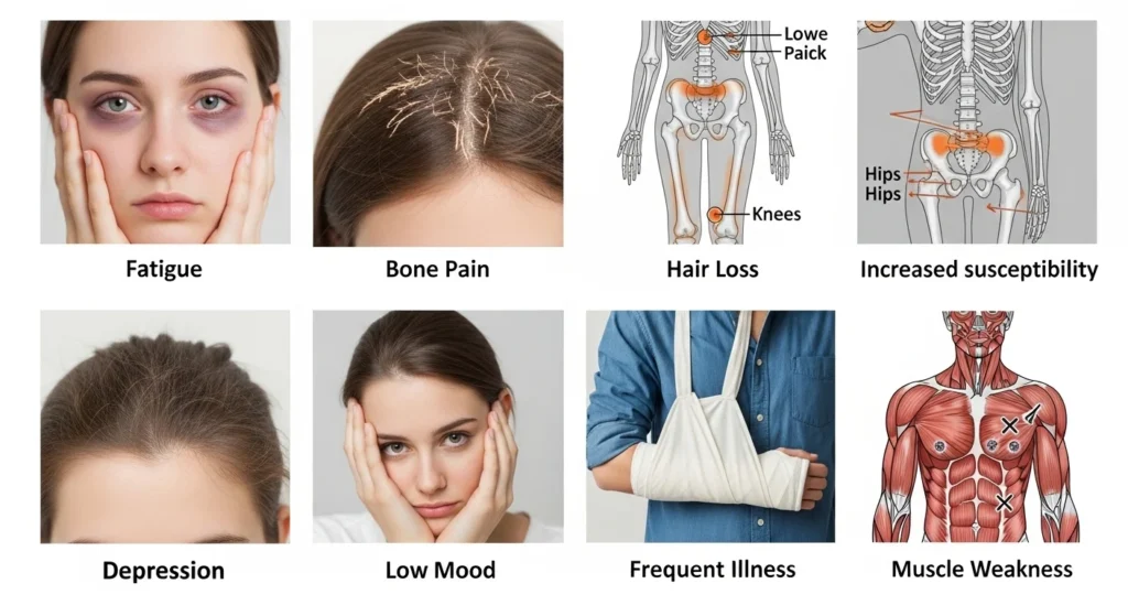 Vitamin D Deficiency Symptoms