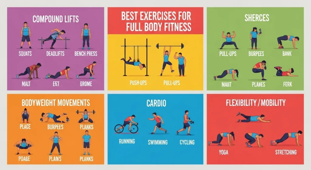 Best Exercises for Full Body Fitness