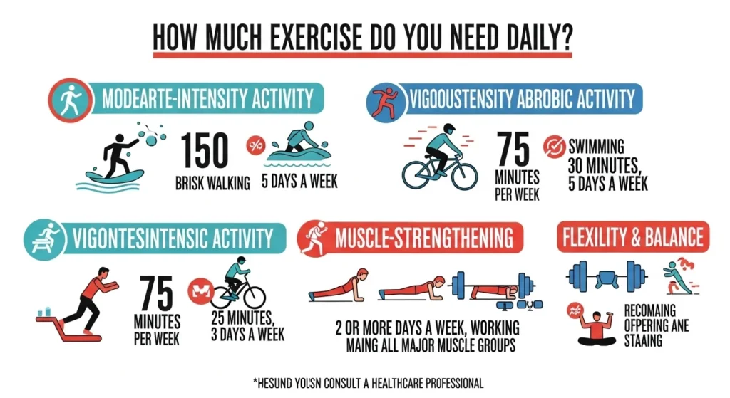 How Much Exercise Do You Need Daily