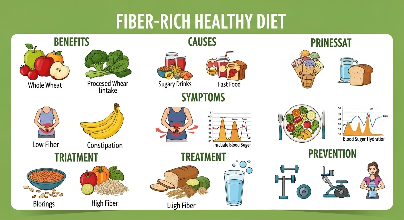 Fiber-Rich Healthy Diet