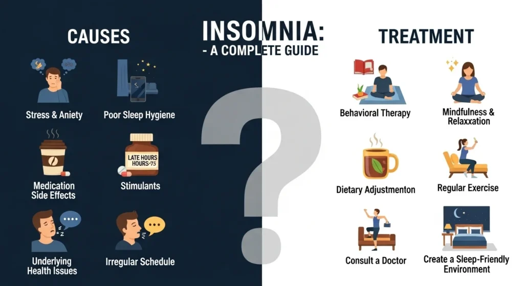 What is Insomnia? Causes and Treatment