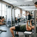 Chest Workout at the Gym
