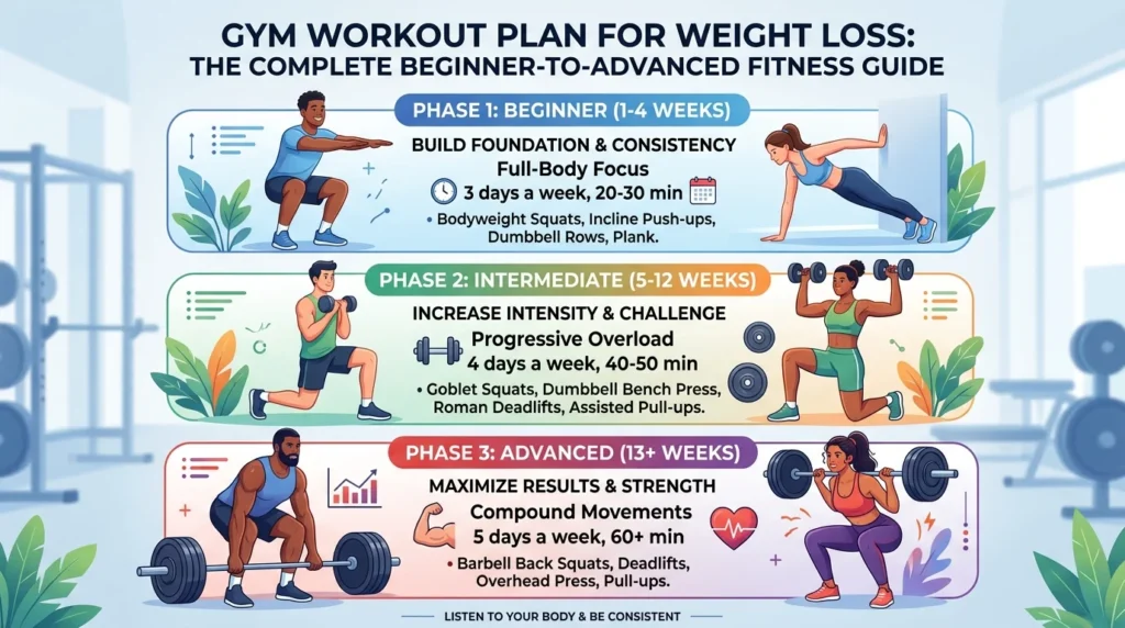 Gym Workout Plan for Weight Loss
