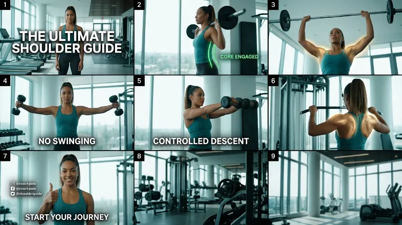Shoulder Exercises at the Gym