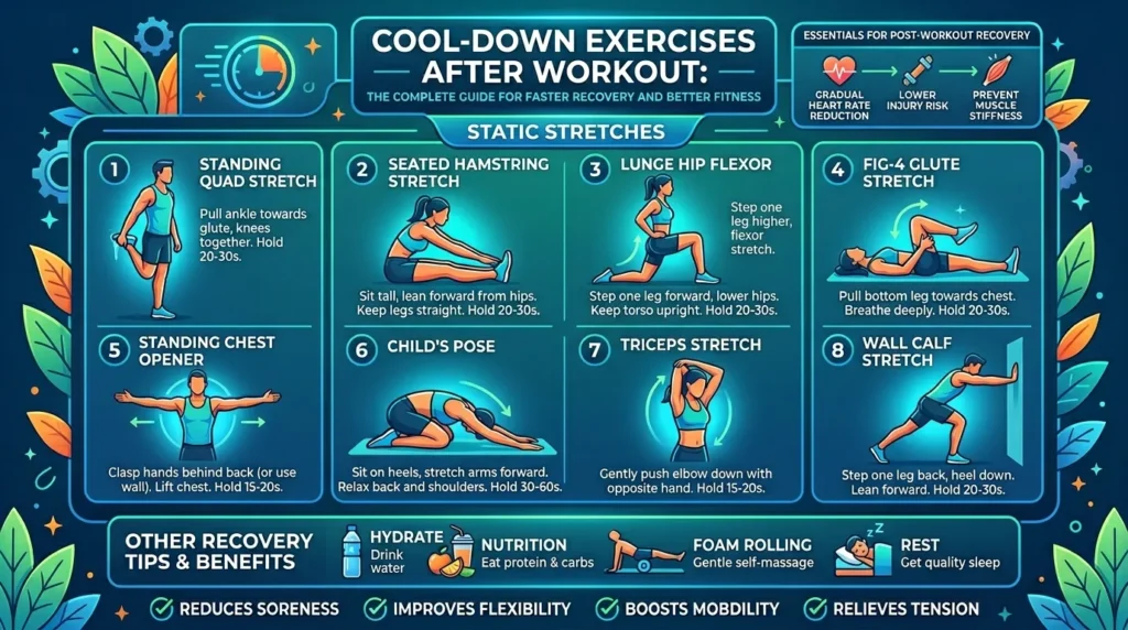 Cool-Down Exercises After Workout