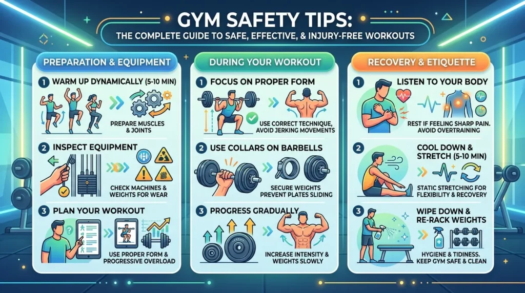 Gym Safety Tips