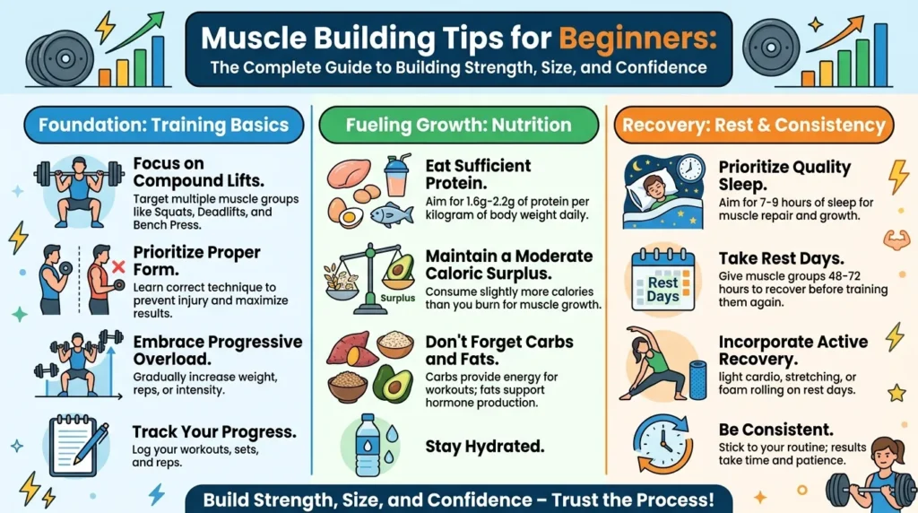 Muscle Building Tips for Beginners
