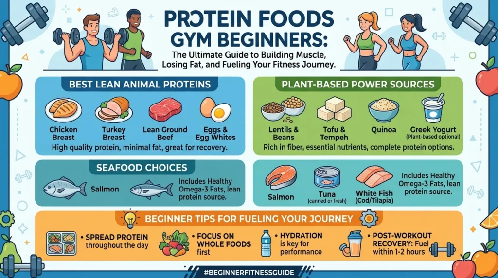 Protein Foods for Gym Beginners
