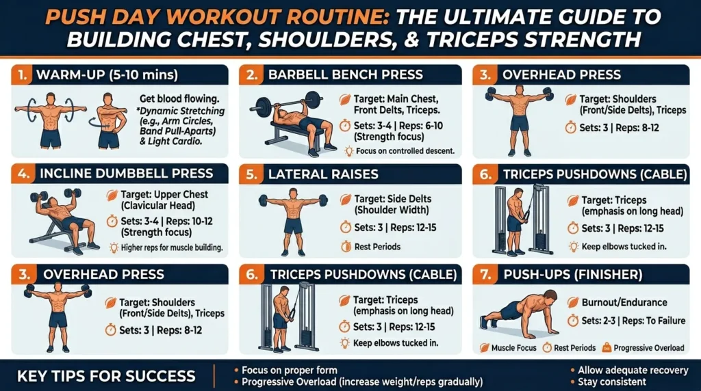 Push Day Workout Routine